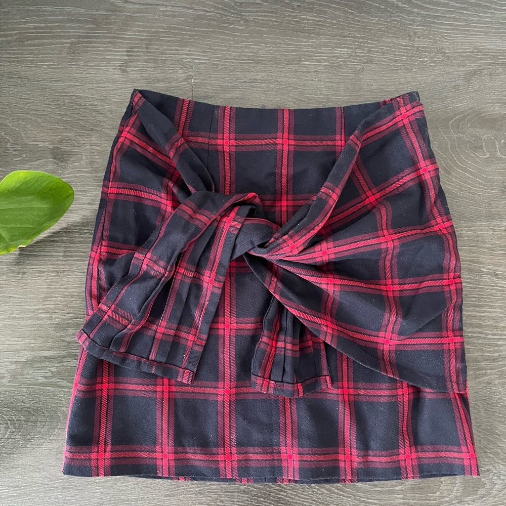 Plaid Skirt